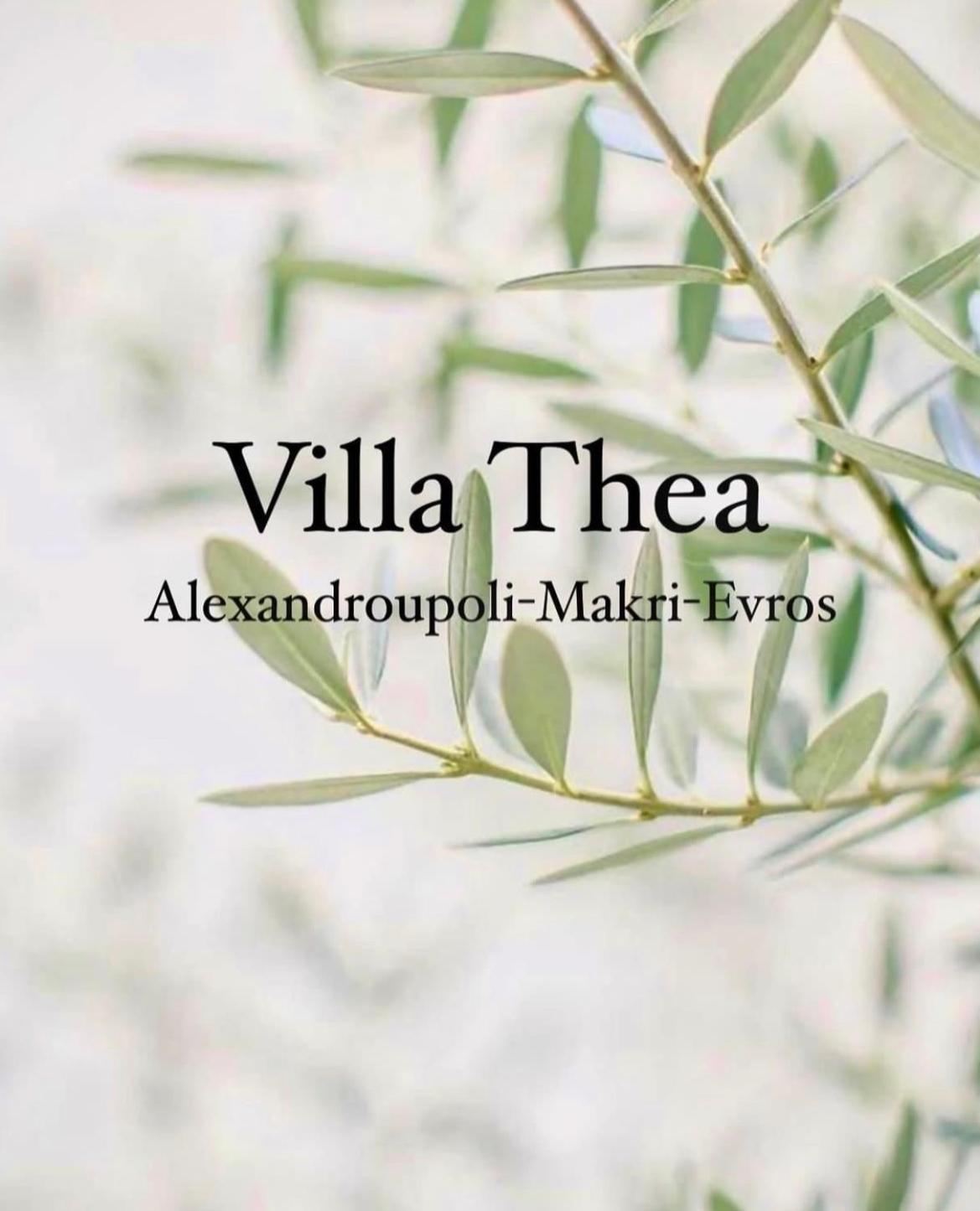 Villa Thea Mákri Exterior foto